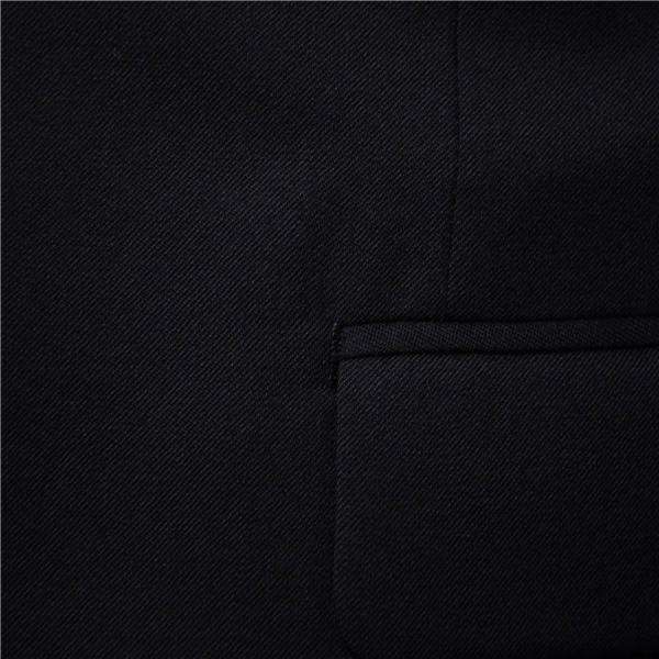 美品 THE PREMIUM ORDER 2つボタン シングルスーツ S YA3 ブラック ノータック 袖口3つ釦 開き見せ 146134 合物 春秋 6XD156 | ブランド登録なし | 02