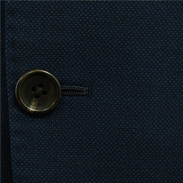 ONLY 2つボタン シングルスーツ M A6 ダークネイビー 袖口4つ釦 開き見せ オンリー 14084 合物 春秋 6XD182 | ONLY | 02