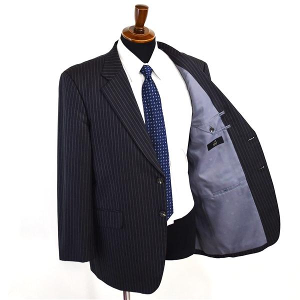 dunhill カシミヤ混 2つボタン シングルスーツ L AB7 ダークグレー 袖口4つ釦 開き見せ 9LF15642 合物 春秋 6XE003 | dunhill | 01