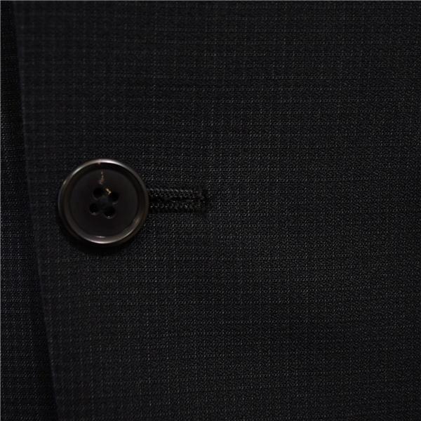 dezert homme 2つボタン シングルスーツ L AB7 ブラック マイクロチェック 袖口4つ釦 開き見せ 471807-12 合物 春秋 6XE008 | ブランド登録なし | 02