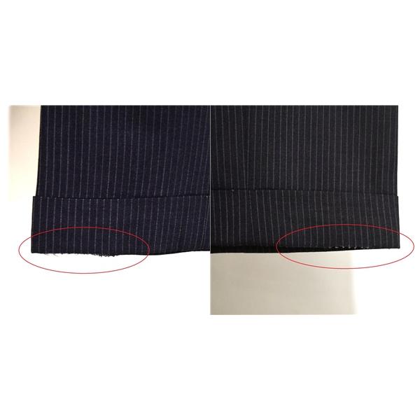 ブルックスブラザーズ 2つボタン シングルスーツ L YA7 ブラック ストライプ 袖口3つ釦 開き見せ 19-01-8712-04-62 合物 春秋 6XE105 | BROOKS BROTHERS | 09
