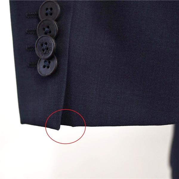 HUGO BOSS 伊製生地 2つボタン シングルスーツ M YA5 ダークネイビー ノータック 袖口4つ釦 開き見せ 10184602 合物 春秋 6XE148 | HUGO BOSS | 06