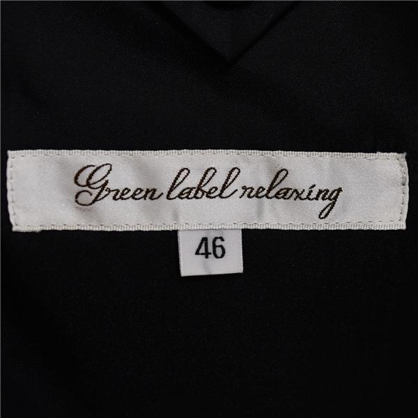アローズ green label relaxing 2つボタン シングルスーツ M Y6 ブラック ノータック 開き見せ 3121-111-1160 夏物 春夏 6XE155 | green label relaxing | 03