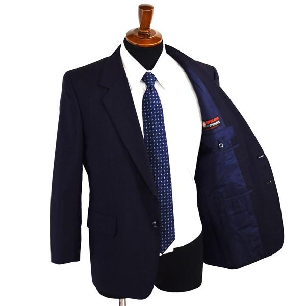 BESPOKE TAILOR ITO 英国製 ドーメル生地 2つボタン シングルスーツ S A3 ダークネイビー ツータック 262100 夏物 春夏 6XE172 | ブランド登録なし | 01