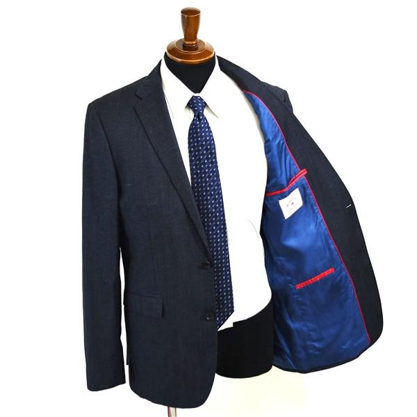 ブルックスブラザーズ RedFleece 伊製生地 2つボタン シングルスーツ L A7 ダークネイビー ノータック 10129522 合物 春秋 6XF001 | BROOKS BROTHERS | 01
