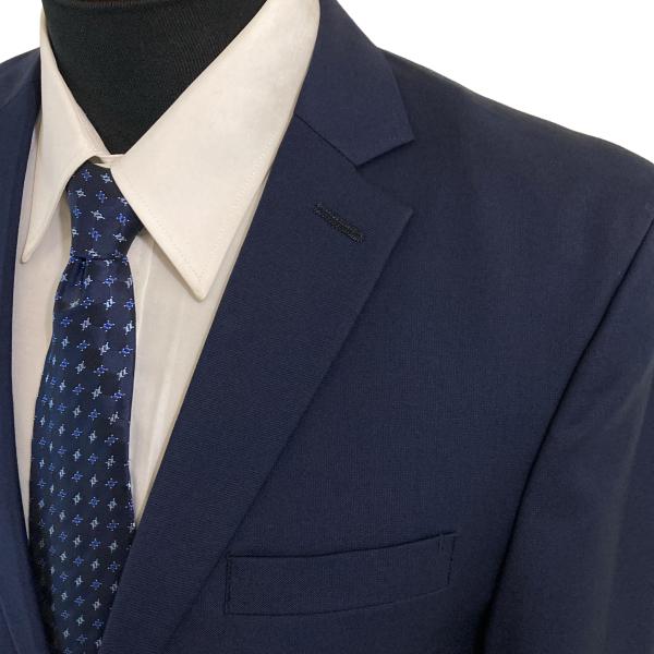 YOU YA TAILOR 2つボタンシングル スーツ M A6 ダークネイビー 無地 ノータック 春夏対応 6XF063 | ブランド登録なし | 04