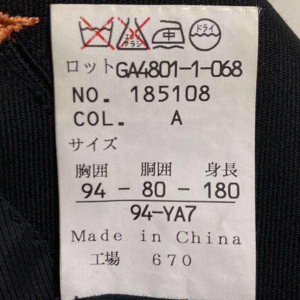 HILTON 2つボタンシングル スーツ YA7 L ブラック 無地 ノータック 春秋対応 本切羽 185108 6XF090 | HILTON | 05