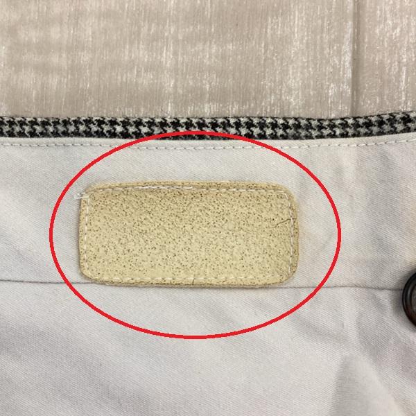 DAKS 2つボタンシングル スーツ A5 M ダークベージュ 千鳥格子 ノータック 春秋冬対応 開き見せ C-OS474 6XF147 | DAKS | 07