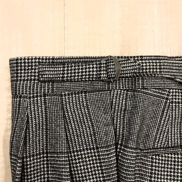 Stile Latino 段返り3つボタンシングル スーツ YA4 S ダークグレー グレンチェック ツータック 春秋冬対応 本切羽 Ａ2TWA32 6XG015 | Stile Latino | 06
