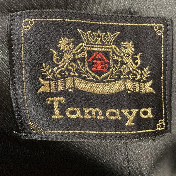 TAMAYA {{替えスラックスの有無}} 拝みボタン モーニングコート AB5 M ブラック 無地 ノータック 春秋冬対応 開き見せ 「10-AF9 6XG050 | ブランド登録なし | 05