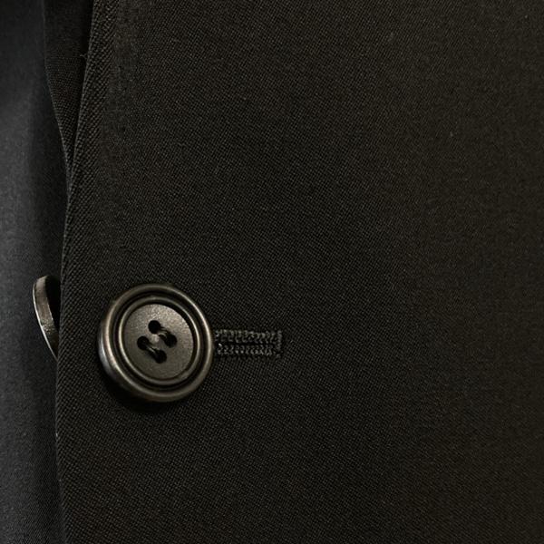 KINDWEAR TOKYO 3ピース 拝みボタン モーニングコート AB3 S ブラック 無地 ワンタック 春秋冬対応 開き見せ F00- M135 6XG054 | ブランド登録なし | 02