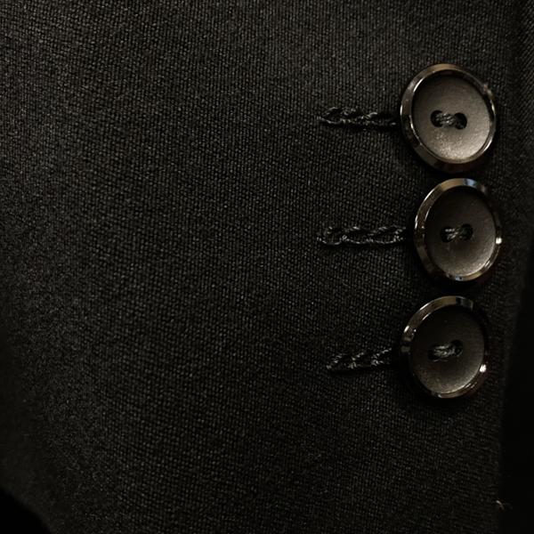 NIKKE FORMAL WEAR 拝みボタン モーニングコート BE4 L ブラック 無地 春秋冬対応 開き見せ C-OS396 6XG057 | ブランド登録なし | 07