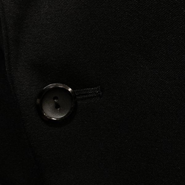 NIKKE FORMAL WEAR 白襟3ピース 拝みボタン モーニングコート A4 S ブラック 無地 ワンタック 春秋冬対応 開き見せ C-OS396 6XG062 | ブランド登録なし | 02
