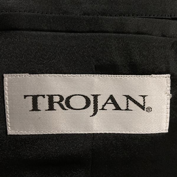 TROJAN 白襟3ピース 1つボタンシングル モーニングコート A4 S ブラック 無地 ワンタック 春秋冬対応 開き見せ C-OS332 6XG064 | ブランド登録なし | 05