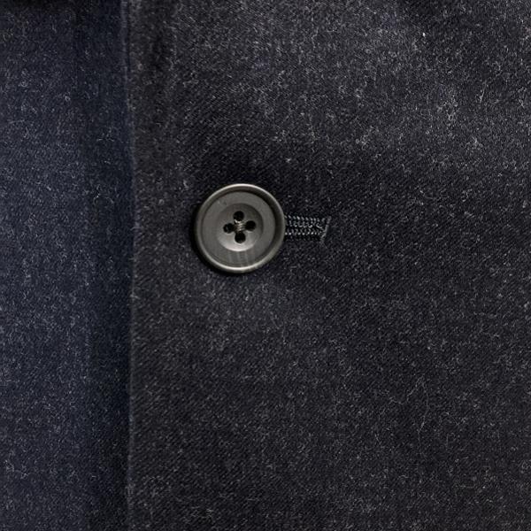 WOOL Z 3ピース 2つボタンシングル スーツ A5 M ダークネイビー 無地 ワンタック 春秋冬対応 開き見せ 0225482 6XG112 | ブランド登録なし | 02