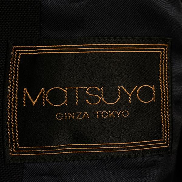 MATSUYA GINZA TOKYO 3ピース 2つボタンシングル リクルートスーツ A5 M ダークネイビー 無地 ワンタック 春秋対応 開き見せ 6XG149 | ブランド登録なし | 04