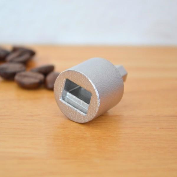 ドリルドライバー用　コーヒーミルアダプター　長方形穴　CMAD-R1 | 