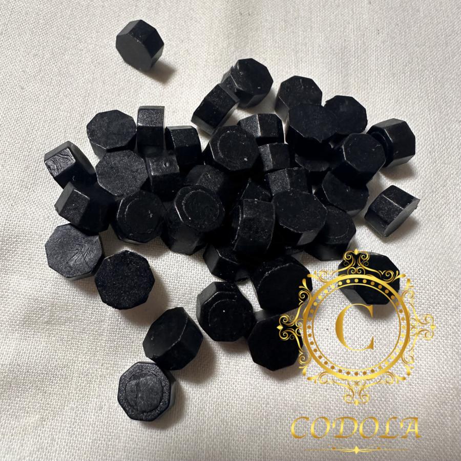 シーリングワックス 封蝋 ブラック 10g ワックスピル 小口 少量売 シーリング ワックススタンプ レターワックス : CODOLA-天然石 ...