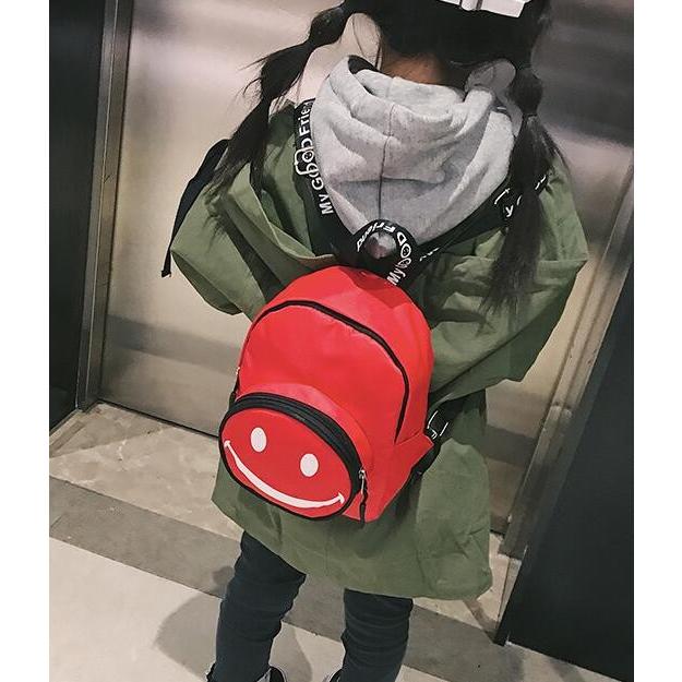 リュックサック キャラクター ニコちゃん スマイリー レターロゴ 韓国系子供服 キッズ 女の子 男の子 W こども服 Days 通販 Yahoo ショッピング