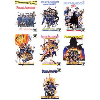 ポリスアカデミー 全7枚 1・2・3・4・5・6・777 レンタル落ち セット 中古 DVD ケース無 | 