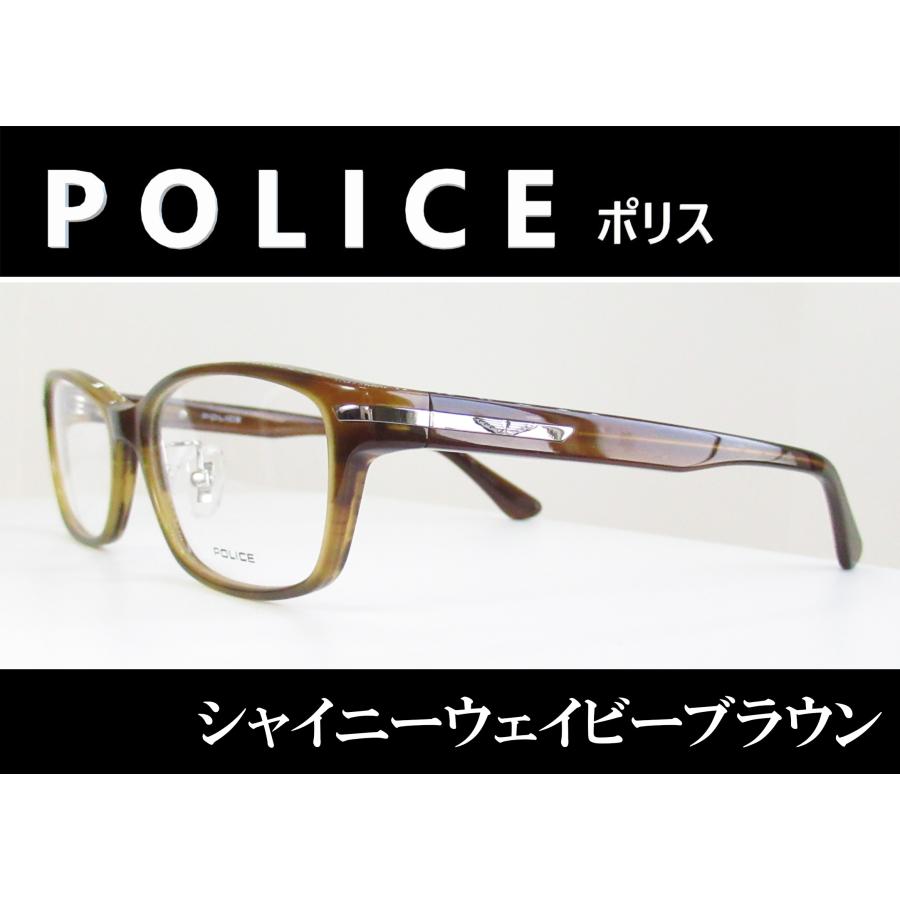 POLICE ◇POLICE ポリス ◇紳士メガネフレーム VPLL94J ◇カラー