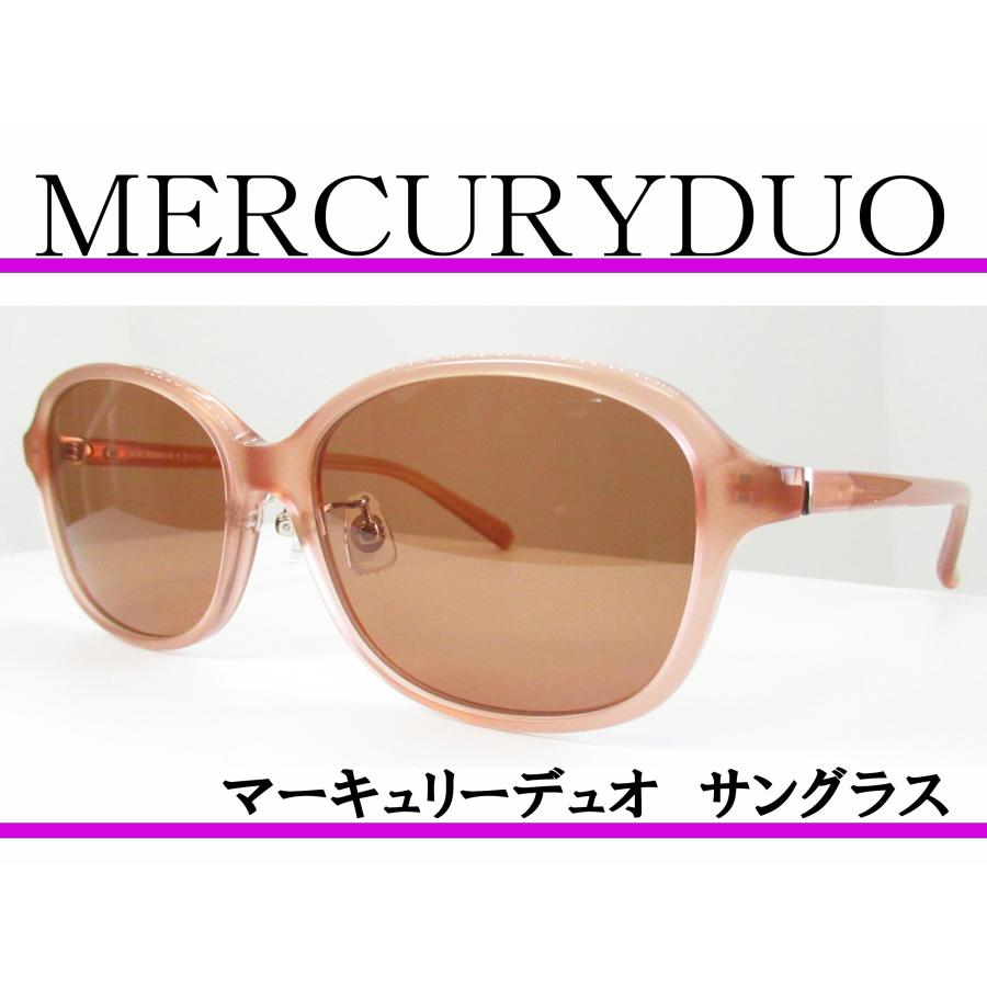 マーキュリーデュオ ◆サングラス MDS-9026-1 (ミルキーオレンジ) MERCURYDUO マーキュリーデュオ レディース サングラス MDS9026