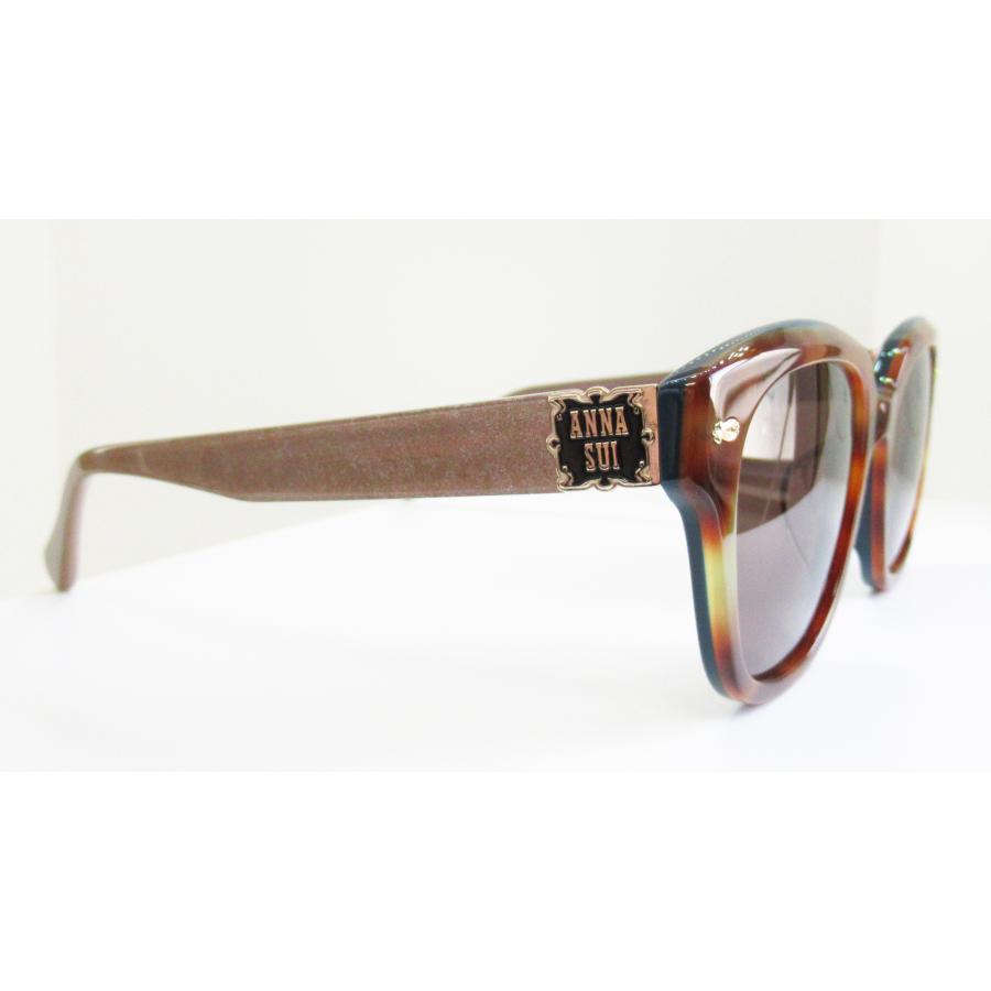 アナスイ◆婦人サングラス　61-0001 （ハバナ/ブラウングリッター） ANNA SUI アナスイ ◇サングラス 61-0001 カラー1 (ハバナ