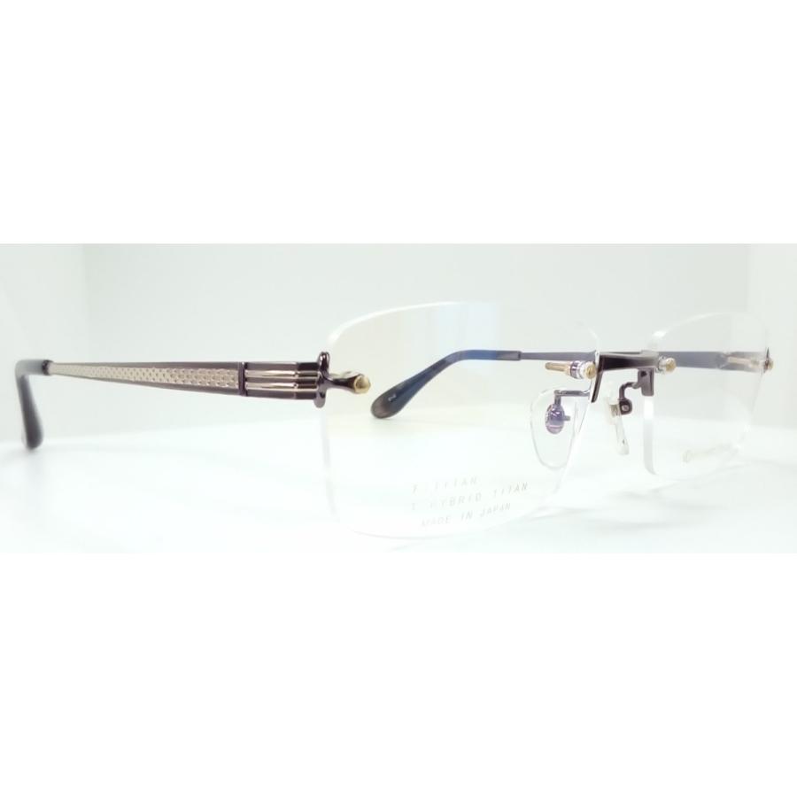 日本製　◆RAFFINETT TAILOR ラフィネットテーラー　◆紳士メガネフレーム　RT0315-2 (ブラウン/ゴールド) 出品者計測 TAILOR ブラウン/ゴールド