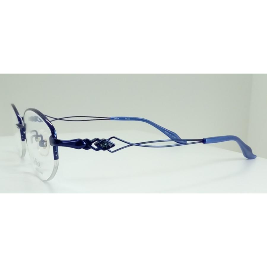 日本製 Felice フェリス 婦人メガネフレーム Fe 21 カラー 3 ネイビー S146yy メガネもホチョウキもコエド 通販 Yahoo ショッピング