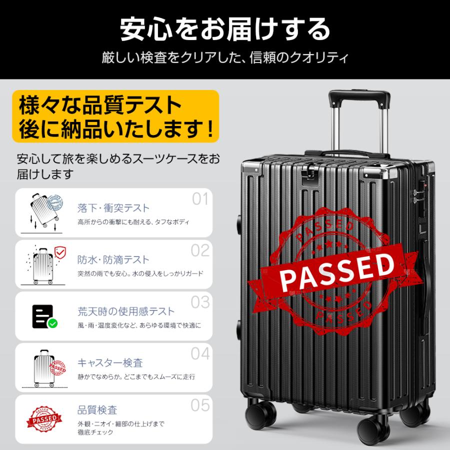 BARGOCH スーツケース キャリーケース 機内持ち込み キャリーバッグ S