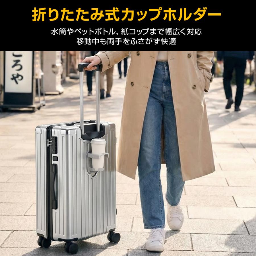 BARGOCHスーツケース　70L BARGOCH スーツケース キャリーケース 機内持ち込み キャリーバッグ S