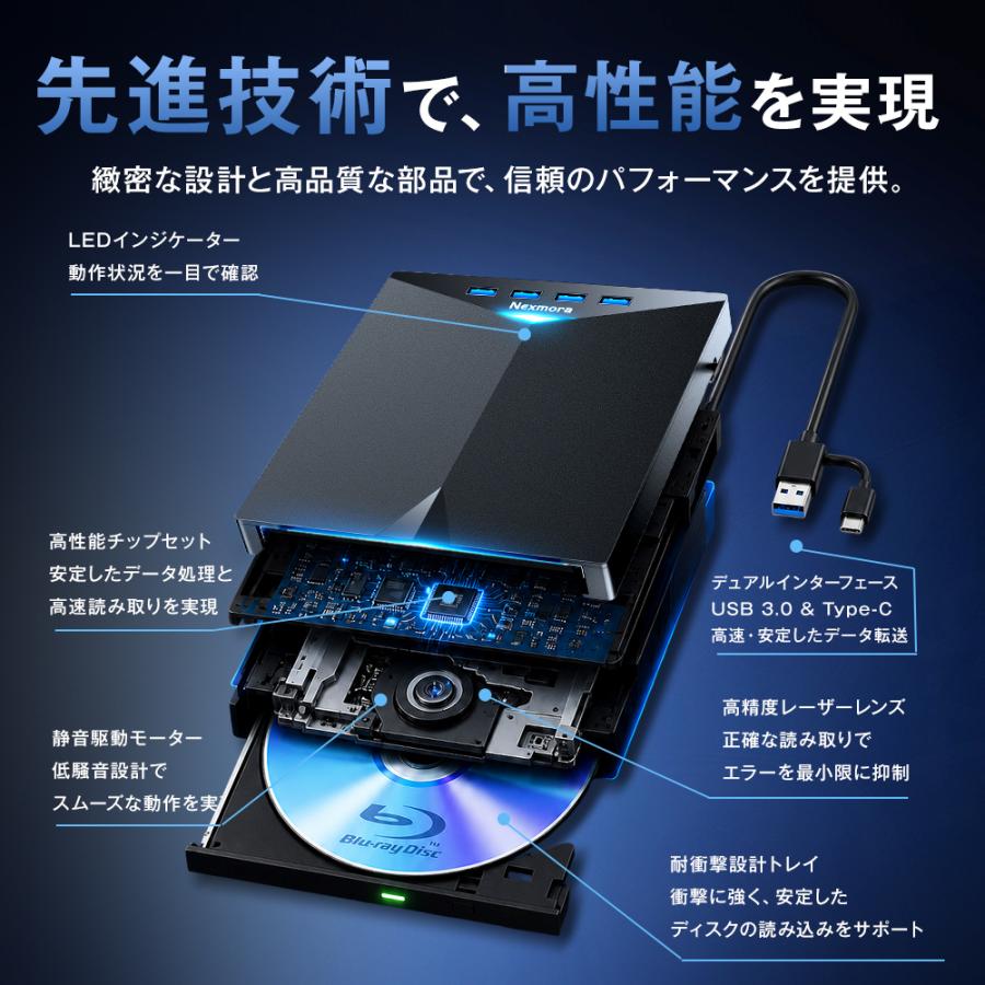 2026最新版】 ブルーレイドライブ DVDドライブ CD/DVDプレイヤー CD