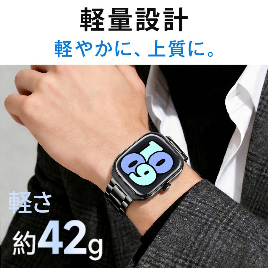 スマートウォッチ AI搭載 通話機能 2.01インチ 大画面 血中酸素 心拍数