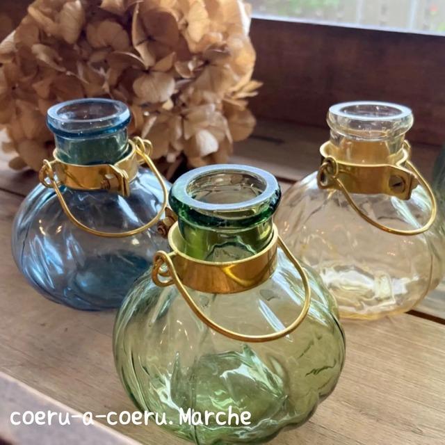 花瓶 フラワーベース おしゃれ 一輪挿し ガラス 北欧 ハンギング