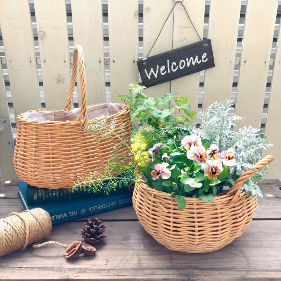 植木鉢 かご バスケット カゴ プランター 鉢カバー 花 寄せ植え 植木鉢 かご バスケット カゴ プランター 鉢カバー 花 寄せ植え