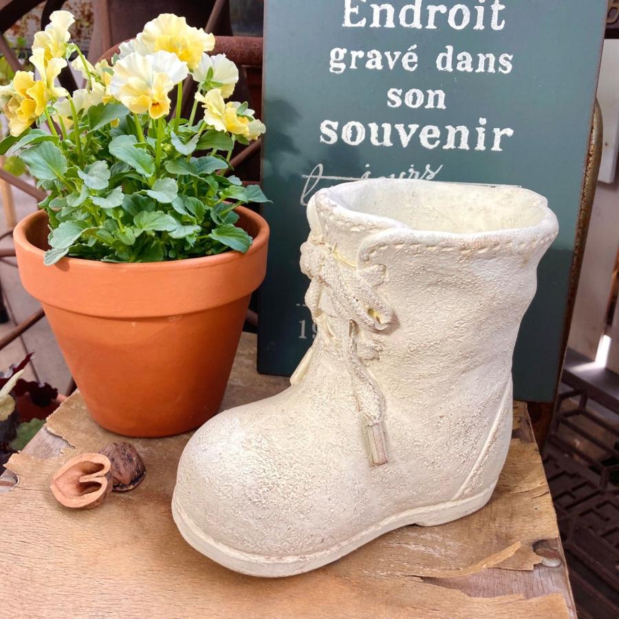 植木鉢 プランター 鉢 多肉植物 ガーデニング雑貨 寄せ植え くつ 靴  