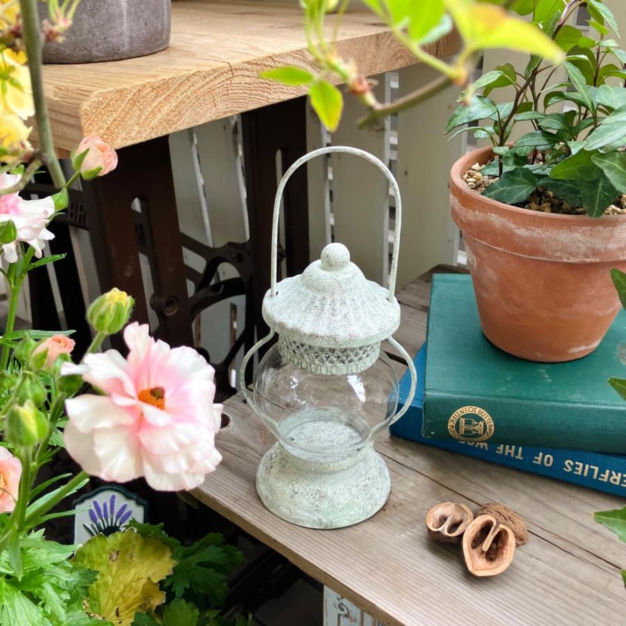 キャンドルホルダー アンティーク ガーデニング 雑貨 北欧 庭 ベランダ