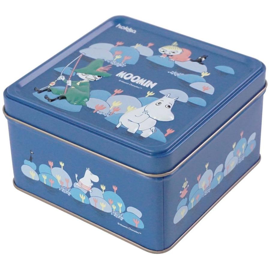 MOOMIN（ムーミン） お菓子 ビスケット 缶 ミルク タオルハンカチ