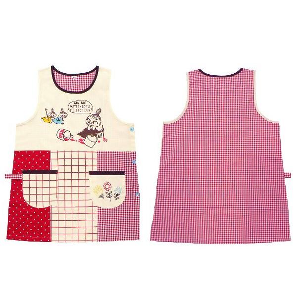 MOOMIN（ムーミン） おしゃれ エプロン リトルミイ レッド 赤 バス