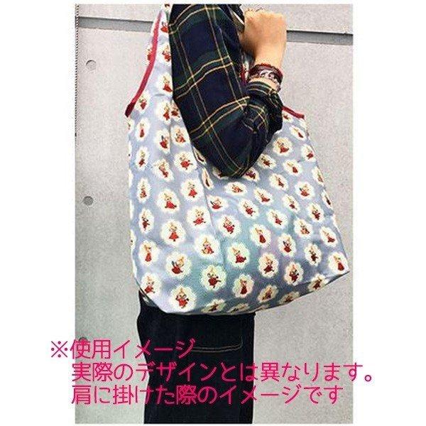 MOOMIN（ムーミン） グッズ エコバッグ リトルミイ ドット黒 フェイス