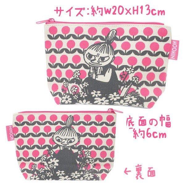ムーミン トートバッグ・ポーチ　タオル　ハンカチ　セット　おまけあり MOOMIN（ムーミン） グッズ トートバッグ リトルミイ 花の上 ポーチ