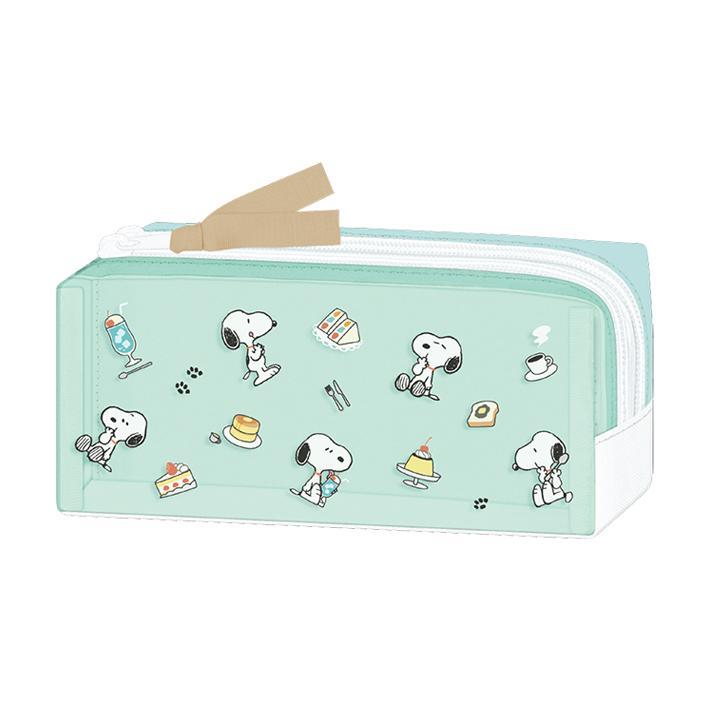 SNOOPY（スヌーピー） グッズ ペンケース おしゃれ ペンポーチ 2ルーム