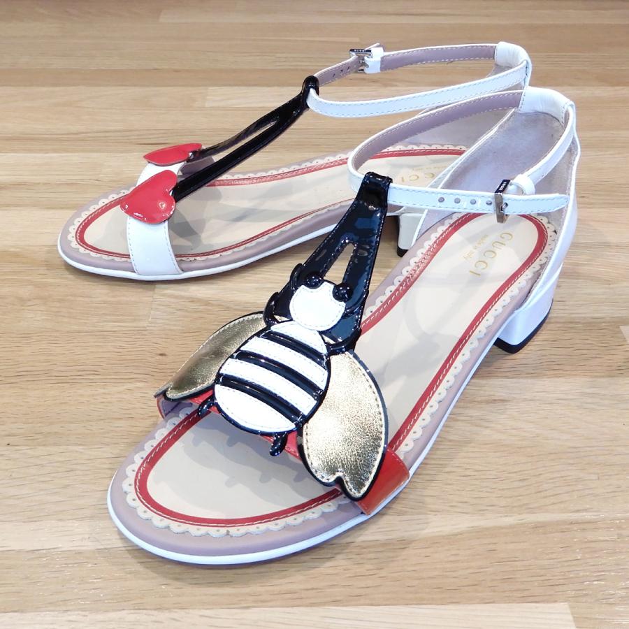 GUCCI 【超美品】 グッチ 20.0cm〜21.0cm キッズ ストラップサンダル 