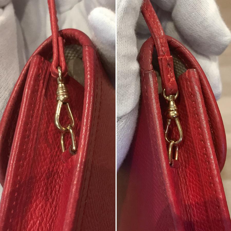 HERMES 【美品】エルメス ポシェット ジジェ ルージュヴィフ HERMES 【美品】エルメス ポシェット ジジェ ルージュヴィフ