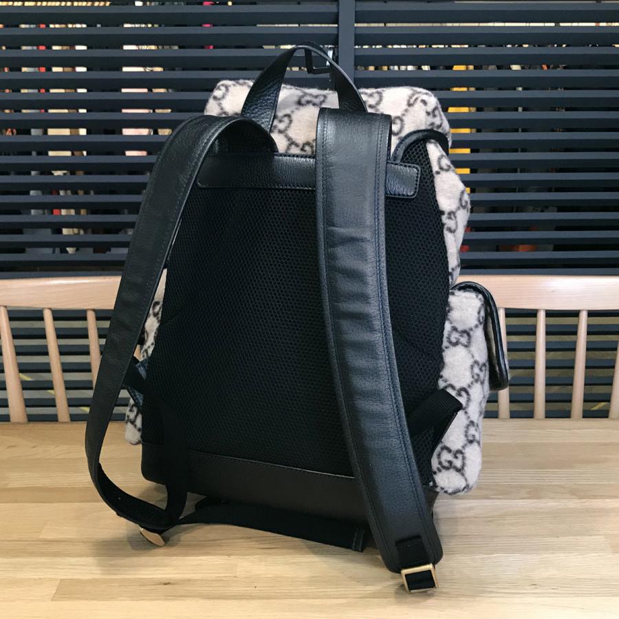 GUCCI（グッチ） 【新品同様】グッチ GGウール リュックサック 598184