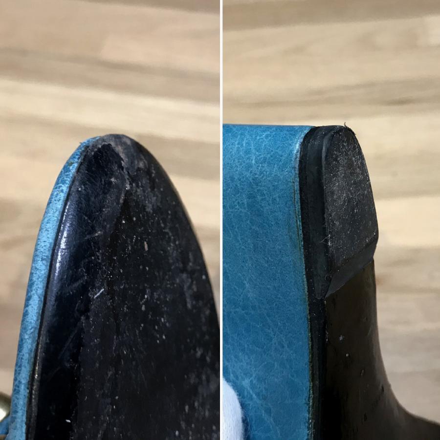 BALENCIAGA 【訳あり】バレンシアガ ウェッジソール スタッズ