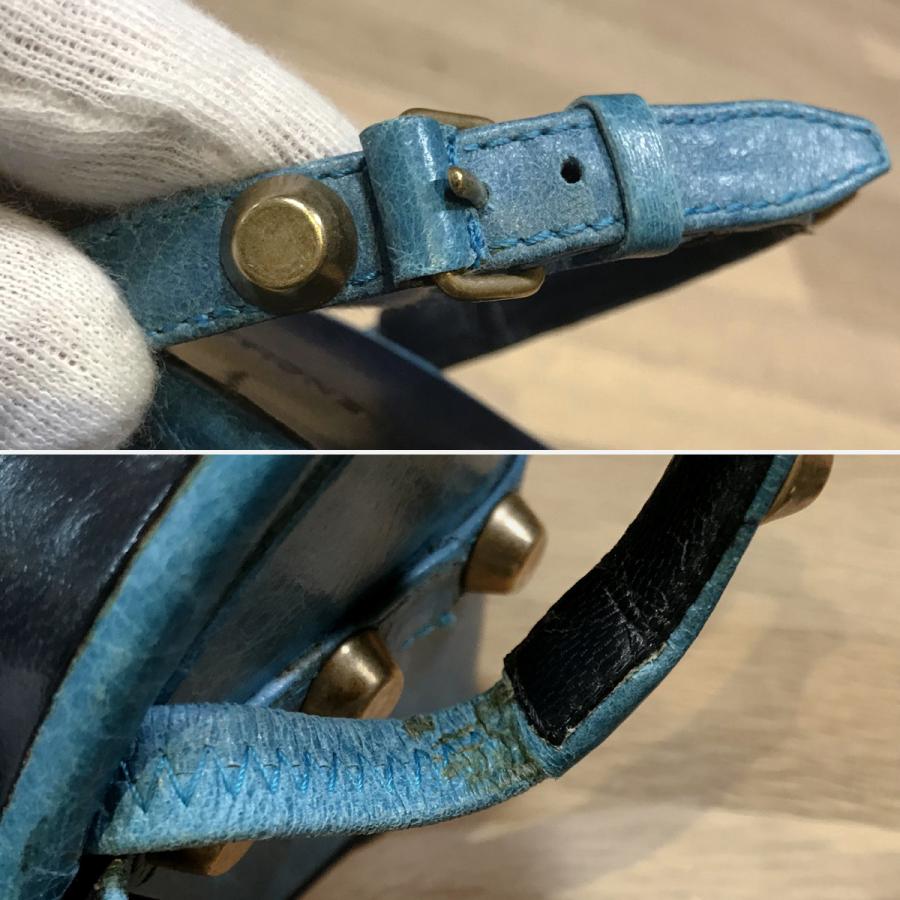 BALENCIAGA 【訳あり】バレンシアガ ウェッジソール スタッズサンダル