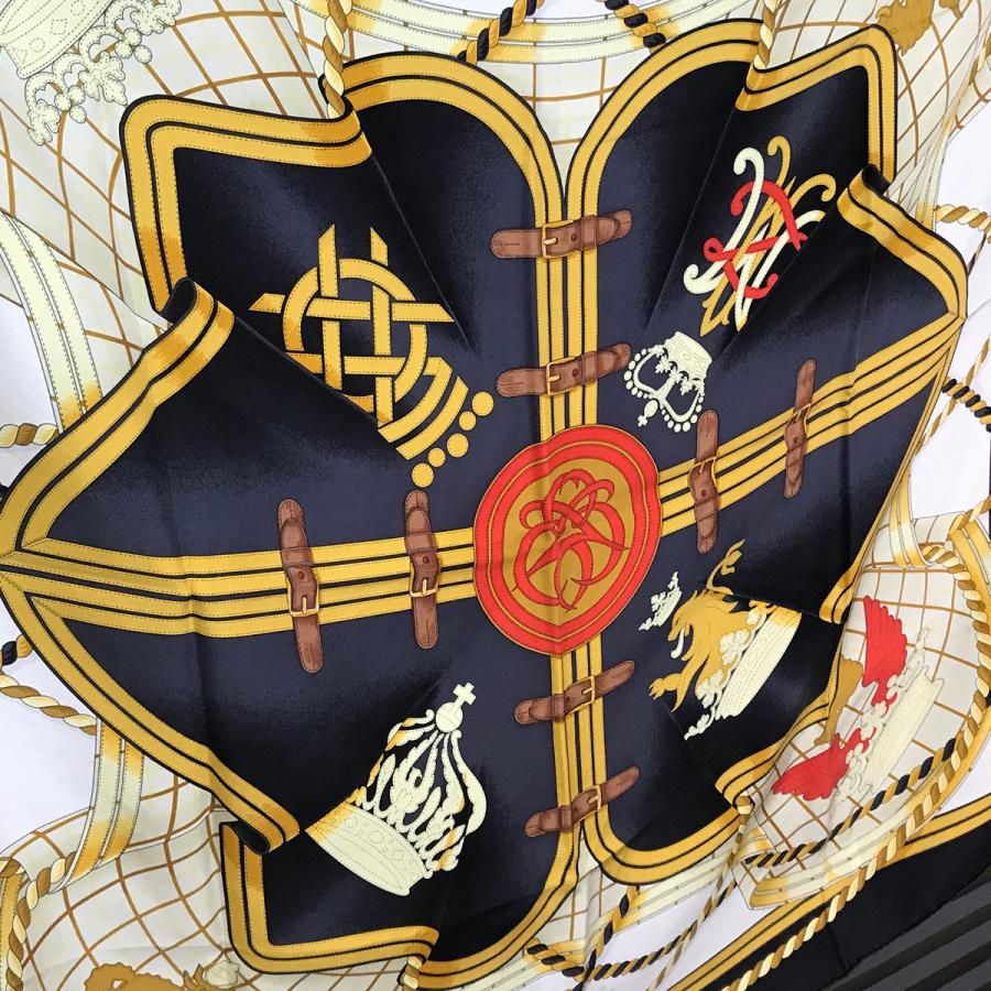 HERMES 【新品同様】 エルメス カレウォッシュ 90 馬の礼装 HERMES 【新品同様】 エルメス カレウォッシュ 90 馬の礼装