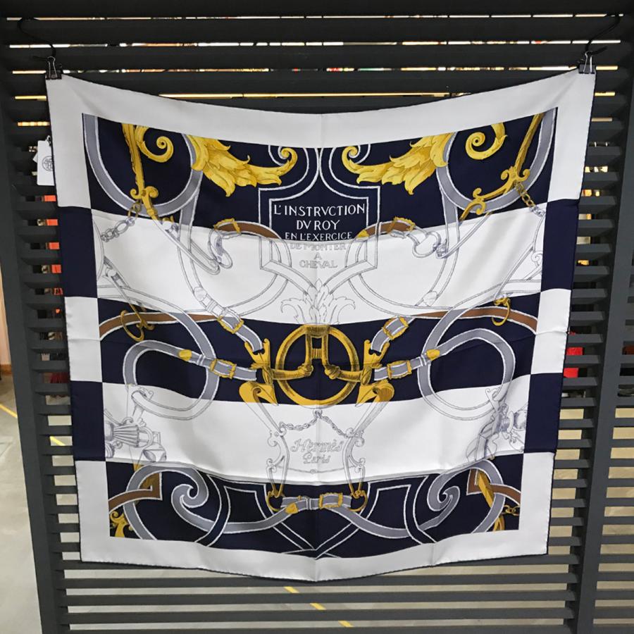 HERMES 【新品同様】 エルメス 入手困難 カレ 90 帝王学 HERMES 【新品同様】 エルメス 入手困難 カレ 90 帝王学