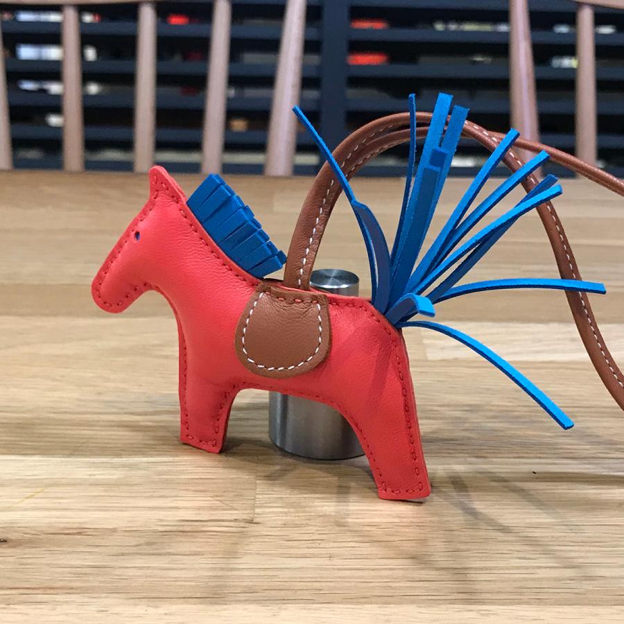 【新品・未使用】HERMES ロデオ チャーム PMサイズ HERMES（エルメス） 【新品未使用】 ロデオ PM バッグチャーム ローズ